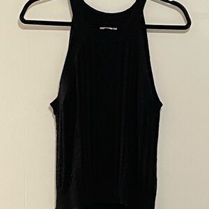 Elegant Black Sleeveless Tank Top. Item # 11340